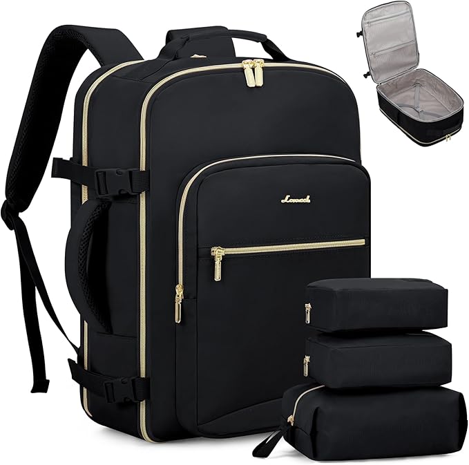 LOVEVOOK Travel Backpack for Women & Men 50L, Airline Approved Carry On by LOVEVOOK