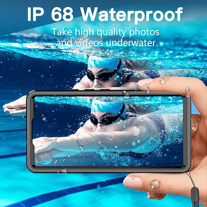 AICase for Google Pixel 8 Case Waterproof Clear Built-in Screen Protector - Image 5