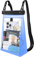 Large Waterproof Phone Pouch Floating, IPX8 Waterproof Pouch by PEDVSTY