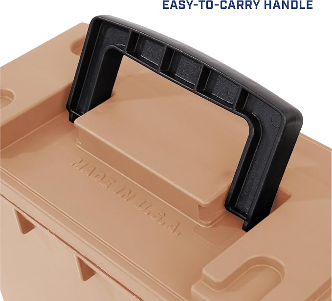 Sheffield 12627 Ammo Storage Box, Stackable .30 Cal Field Boxes, Water and Dust - Image 7