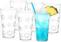 KLIFA- HAWAII series- 20.9 ounce, Sea World Acrylic Drinking Glasses, by KLIFAHome