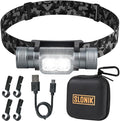 SLONIK Rechargeable Headlamp for Adults by SLONIK