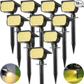 Tadyreal Solar Spot Lights Outdoor 10 Pack, Solar Landscape Spotlights by TadyrealSolarLights