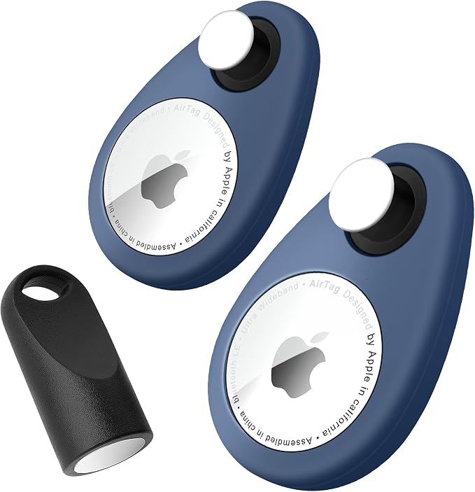 Airtag Holder for Kids Baby Toddler Hidden 2 Pack GPS Tracker Case, by HOME