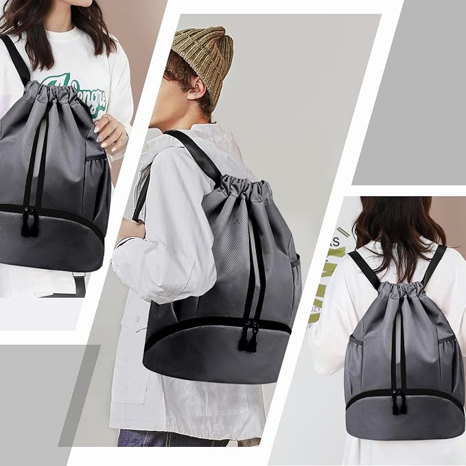 Hoedia Sports Drawstring Backpack - Image 8