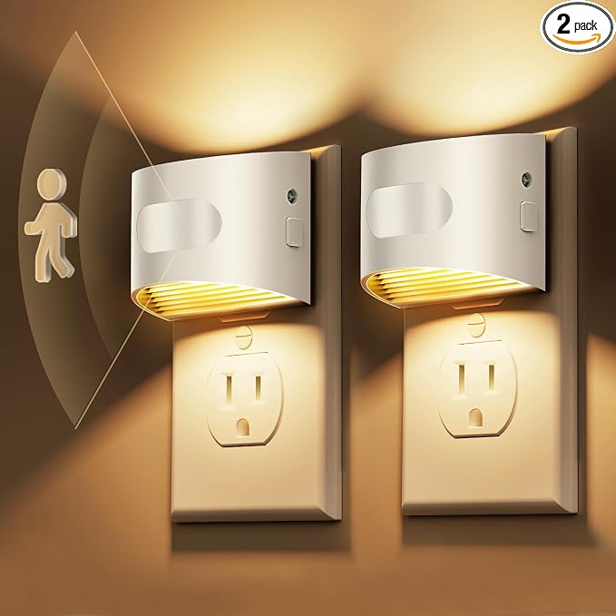 L LOHAS LED Motion Sensor Night Light, Dusk to Dawn & Motion Activated LED by LLOHASLED