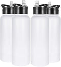 VEGOND 40 oz Insulated Water Bottle Bulk Stainless Steel Metal Water Bottles by VEGOND