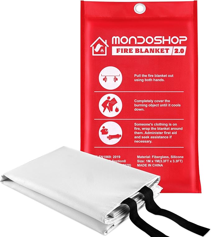 Mondoshop Silicone Fire Blanket by Mondoshop