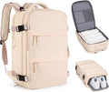 coofay Large Carry On Backpack Flight Approved Personal Item Travel Backpack by coofay