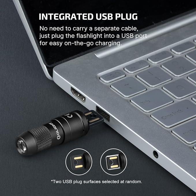 OLIGHT 2 Pack IMINI 2 EDC Rechargeable Keychain Flashlight, 50 Lumens Compact - Image 5