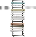 GIOTORENT Wall Mount Blueprint Storage Rack, 15-Tier Heavy Duty Blueprint Holder by GIOTORENT