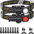 LED Rechargeable Headlamp for Adults by Spriak%E5%93%81%E7%89%8C%E6%97%97%E8%88%B0%E5%BA%97