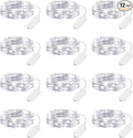 Brightown 12 Pack Led Fairy Lights Battery Operated String Lights Waterproof by Brightown