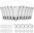 Ostwiki 10 Pack Rechargeable Emergency Light Bulbs, Battery Operated Backup by OstwikiDecorationLights