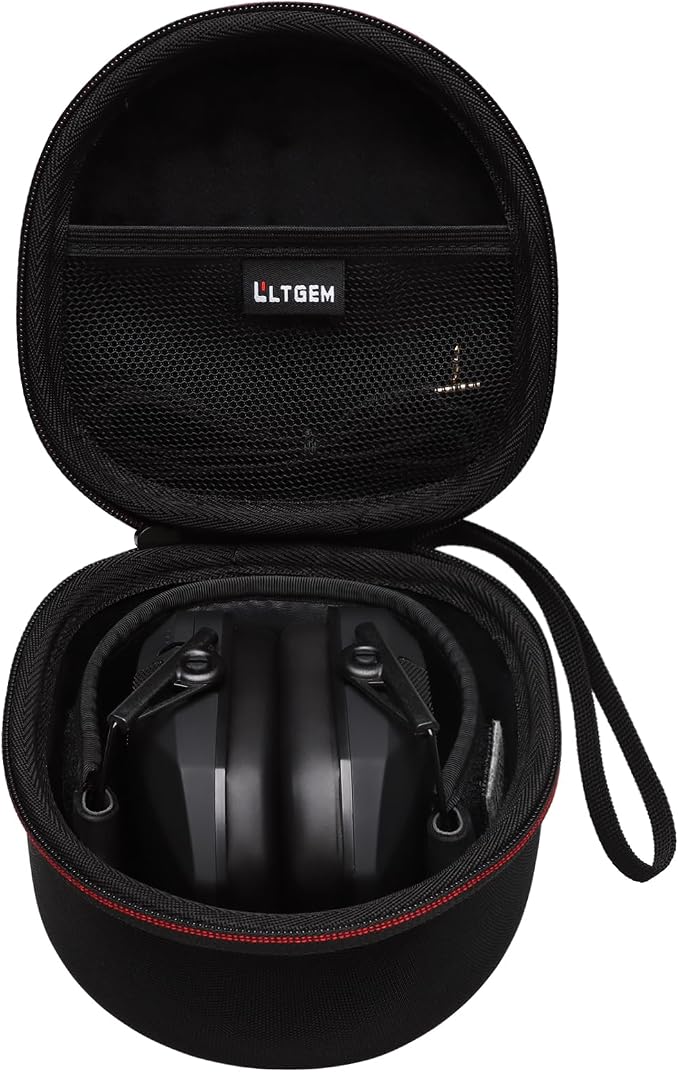 LTGEM Hard Case for Shooting or Hunting Noise Reduction Headphones, Compatible by LTGEM