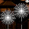 JJGoo Solar Firework Lights, 2 Pack 180 LEDs 2 Lighting Modes Solar Lights by JJGoo