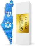 Genesis Mezuzah for Door – Modern Acrylic Mezuzah Case Without Kosher Scroll – by TYLDUM