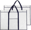 Windyun 2 Pack Large Poster Storage Bag 48" x 36" Bulletin Board Holder Art by Windyun