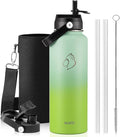 BUZIO 40oz Insulated Water Bottle, Triple Wall Stainless Steel Water Flask by BUZIO
