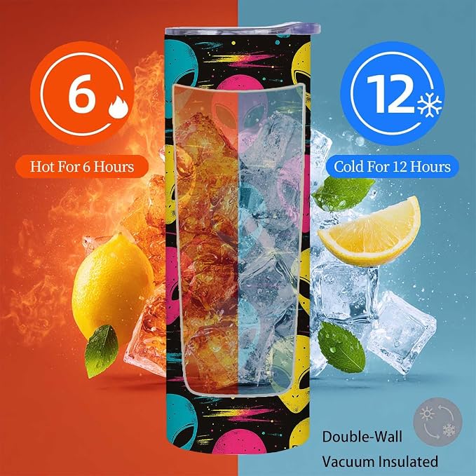 Firmiso 20 oz Tumbler｜Skinny Insulated Travel Mug｜Stainless Steel Cup - Image 5