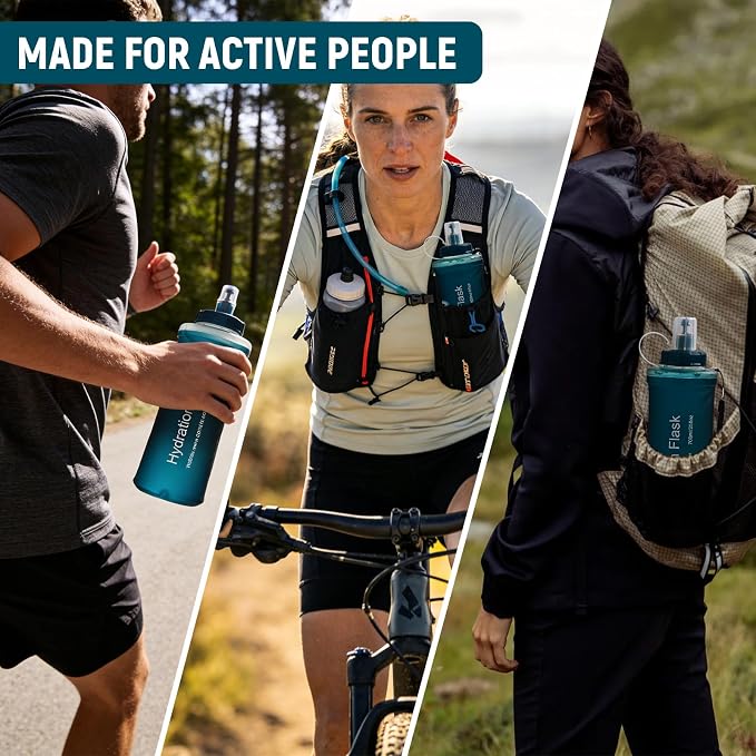 Soft Flask 700ML, TPU Collapsible Soft Water Bottle - Image 5