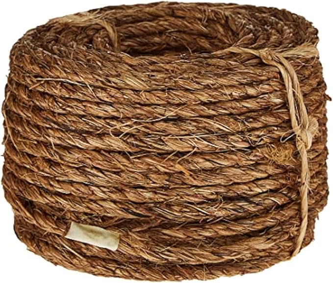T.W Evans Cordage 26-011 1/4-Inch by 100-Feet 5 Star Manila Rope by T.W+.+Evans+Cordage+Co.