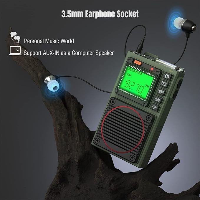 Raddy RF75A APP Control Shortwave Radio, Portable Shortwave Radios - Image 5