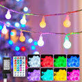 Minetom Color Changing Globe String Lights, 33 Feet 100 Led Fairy Lights Plug in by Minetom