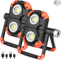 sunzone Rechargeable LED Work Light, Portable Flood Light Spotlight 2 in 1 Job by sunzone