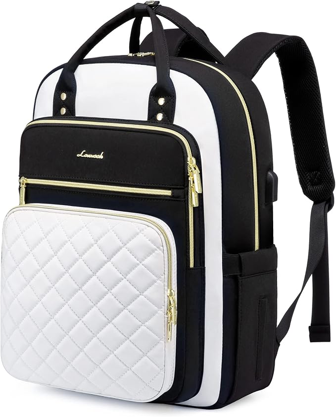LOVEVOOK Laptop Backpack for Women, Lightweight Casual Daypacks, 15.6in Laptop by LOVEVOOK