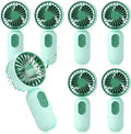 Rossesay 6 Pcs Mini Portable Fan Bulk Cute Handheld Lightweight Small Little by Rossesay