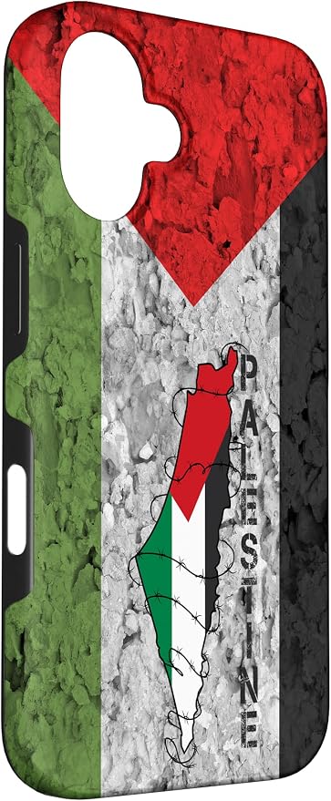 Kufiya PALESTINE Keffiyeh flag, Palestinian Map pattern Case - Image 3