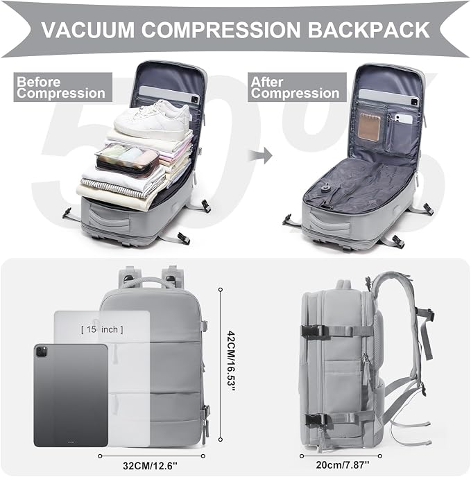 coowoz Vacuum Backpack Travel - Image 5