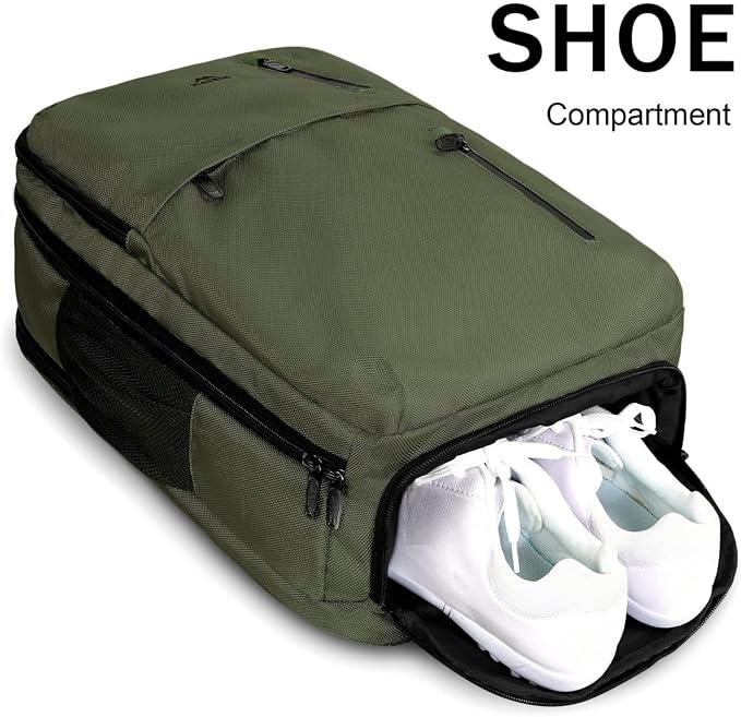 MATEIN Carry on Travel Laptop Backpack, Large Flight Approved Personal Item - Image 3