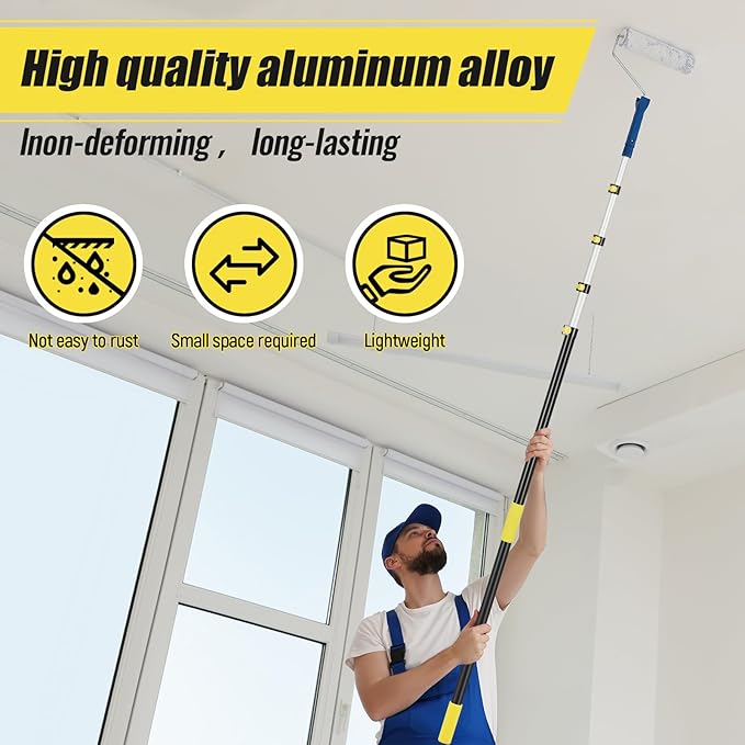 3.2-12 ft Telescopic Extension Pole - Image 5