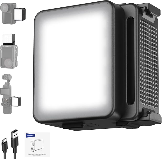 NEEWER Basics M20 Magnetic LED Camera Light Compatible by Neewer