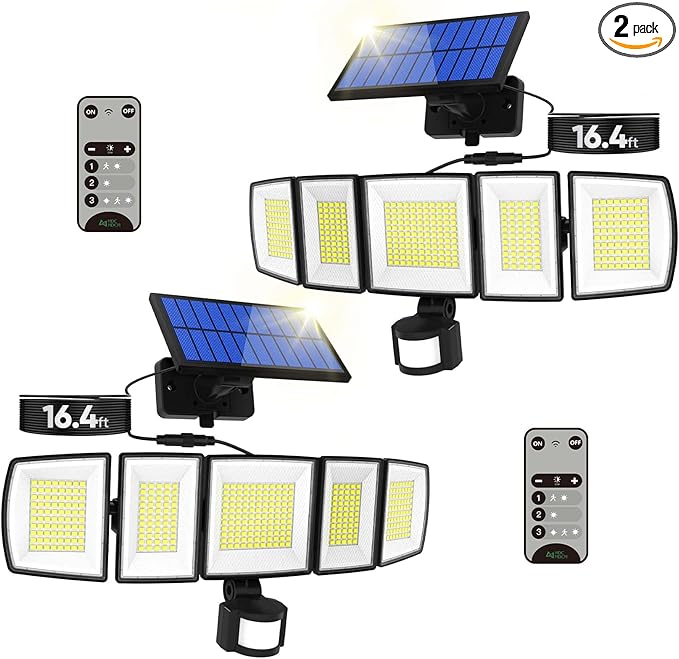 MDCMDCM Solar Motion Lights Outdoor - by MDCMDCMSolarLightsOutdoor