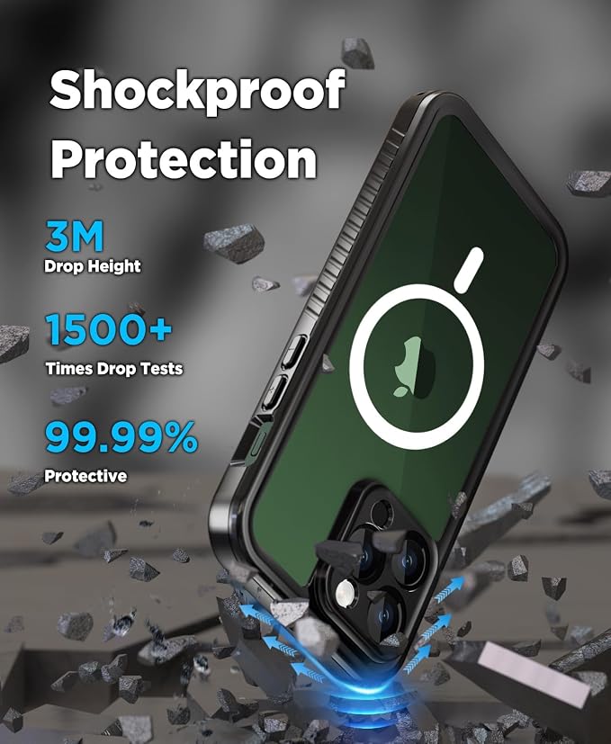 Beeasy for iPhone 13 Pro Waterproof Case - Image 5