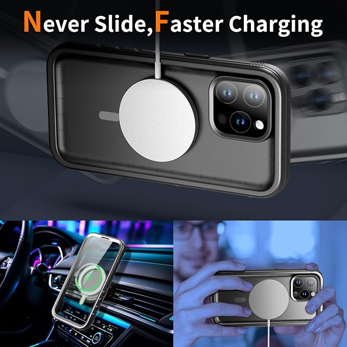 Cozycase for iPhone 14 Pro Max Waterproof Shockproof Dustproof Case - Image 5