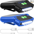 Mudder LED Clip on Cap Lights USB Rechargeable Cap Flashlight Clip Waterproof by Mudder