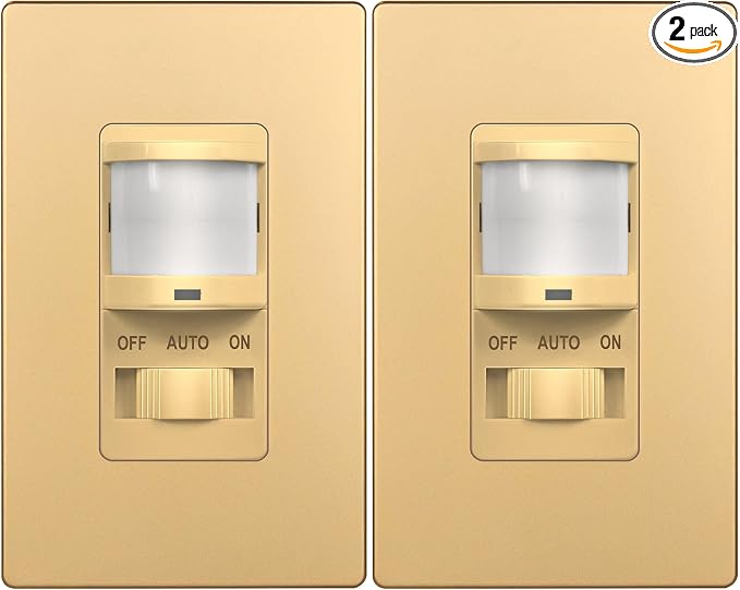 TOPGREENER in Wall PIR Motion Sensor Light Switch, Occupancy Sensor Switch by TOPGREENER