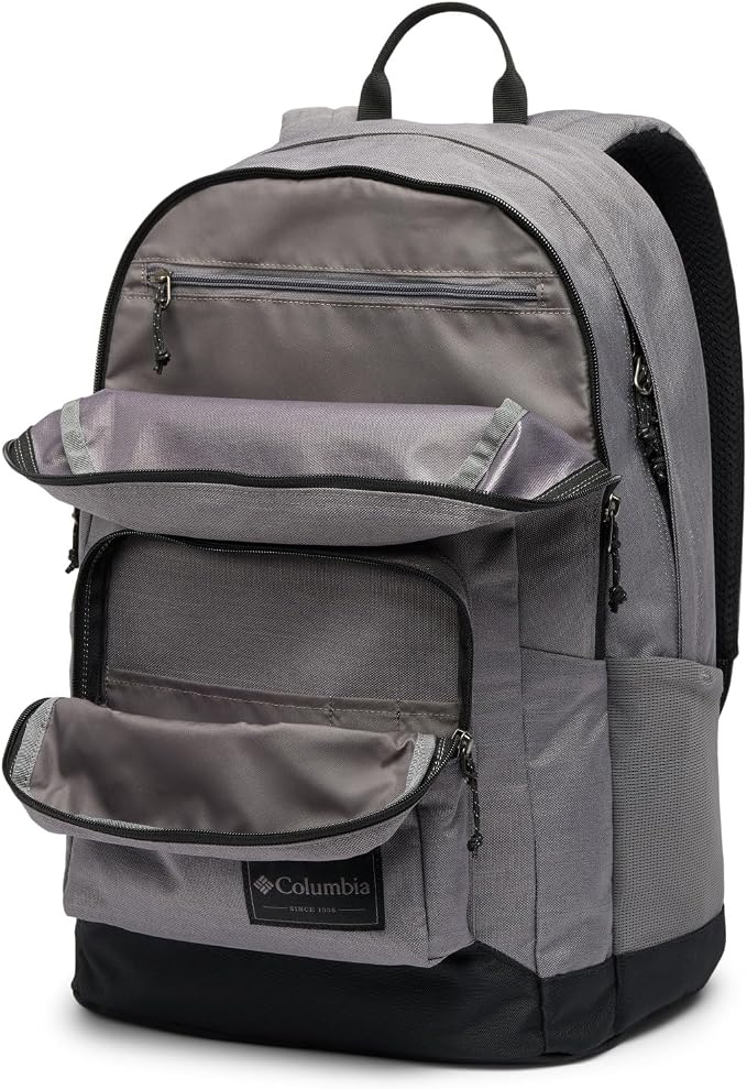 Columbia Unisex Zigzag II 30L Backpack, City Grey Heather/Black, One Size - Image 4