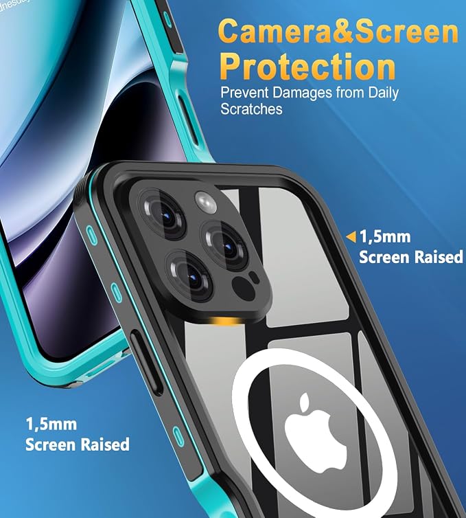 for iPhone 16 Pro Max Case Waterproof | Shockproof Dust Proof Phone Case Cover - Image 3