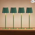 LUTEC 4 Pack Cordless Table Lamp, 6000mAh Rechargeable Battery Operated Desk by LUTEC