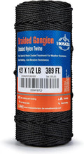 HONGDA #21 Braided Bank Line Twine, Braided Nylon String, 389 Feet Bank Line by hongda