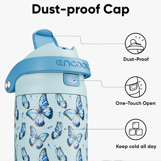 ENCOOL Leakproof Insulated Water Bottle - Image 2