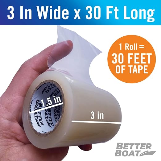Better Boat Repair Tape for Fabric and Vinyl 30ft x 3in, Heavy Duty - Image 4