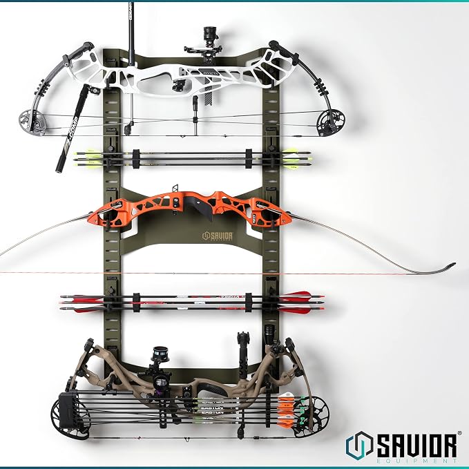 Savior Equipment Horizontal Steel Wall Mount Firearm Rifle Display Rack - Image 8