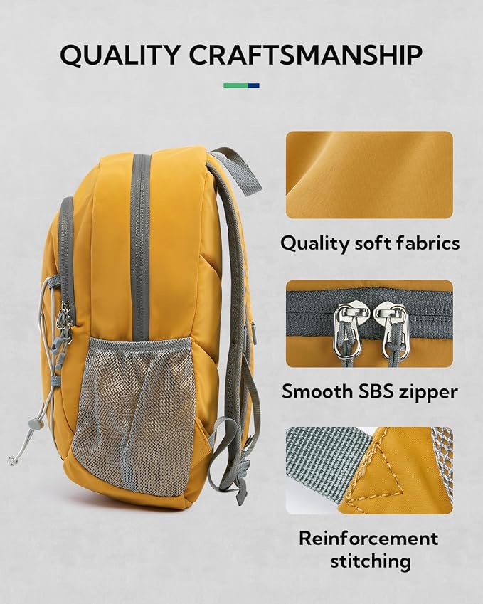 WATERFLY 12L Small Hiking Backpack: Day Pack Lightweight Travel Bag Camping - Image 3