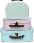 Jewelkeeper Paperboard Suitcases by Jewelkeeper